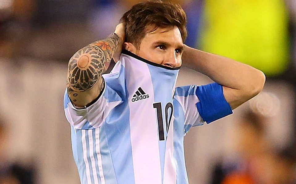Así reaccionó Messi tras perder cuatro Finales. (Agencia)