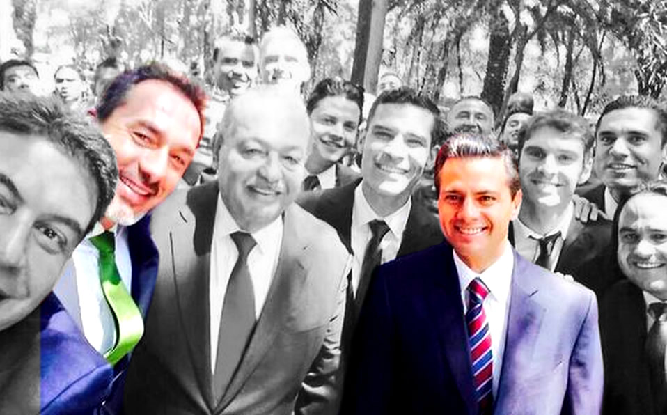 Gustavo Matosas se reencontró con EPN en 2014 en Los Pinos. (Archivo)