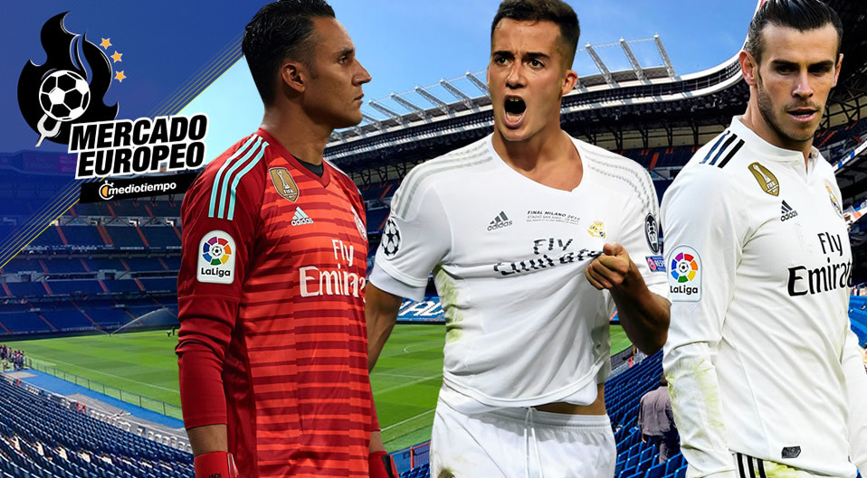 Keylor, Bale y Lucas Vázquez son tres de los llamados a irse del Madrid.