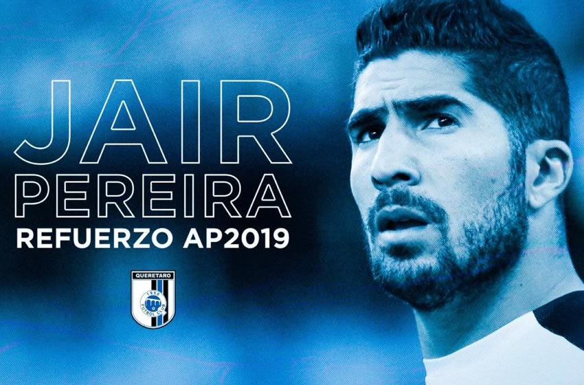 Así recibió el Querétaro a Jair Pereira como su nuevo refuerzo. @Club_Queretaro