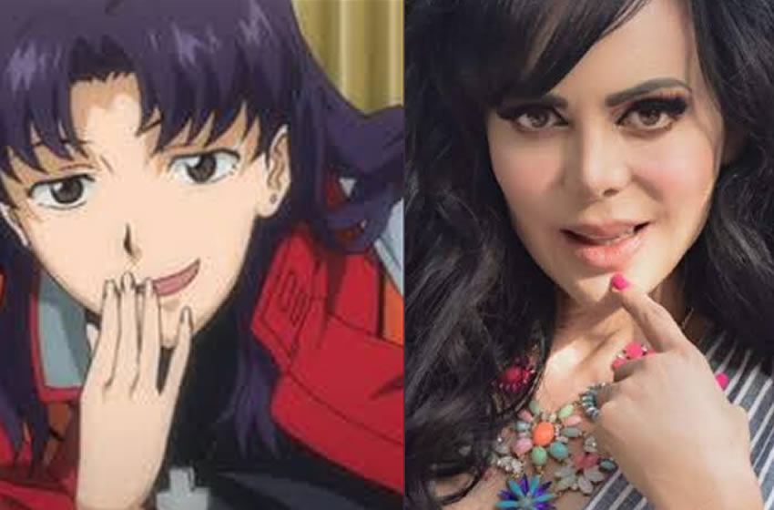 Maribel Guardia y Misato Katsuragi