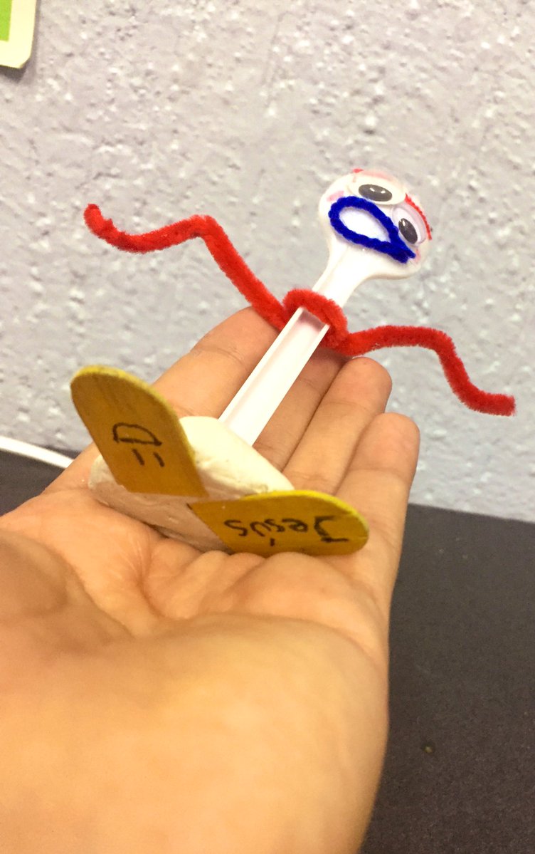 Uno de los Forkys que han hecho los fans de la película de Pixar.