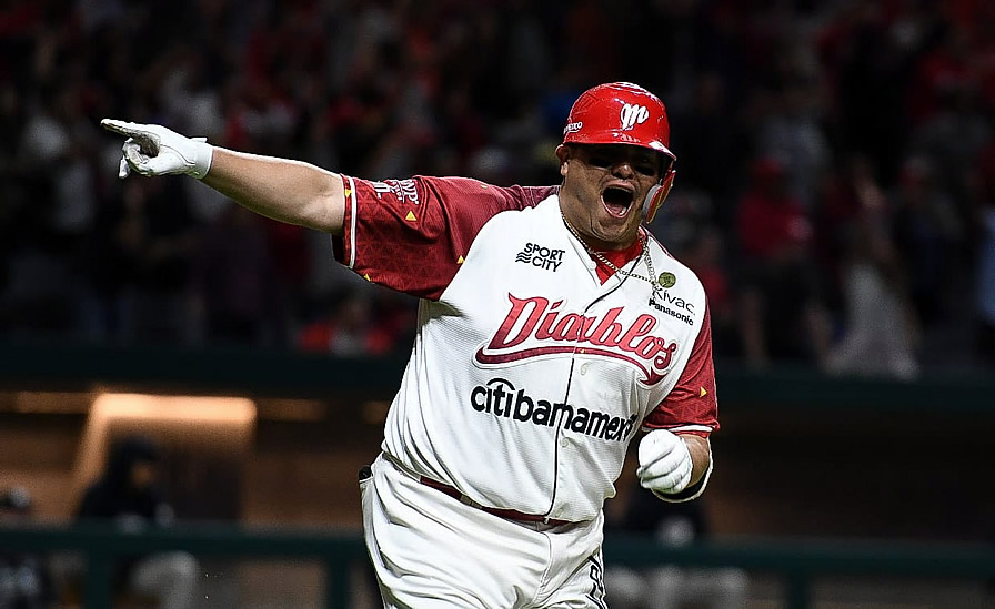 Diablos Rojos hizo 12 carreras en las últimas cuatro entradas. (Foto: Liga Mexicana de Beisbol)