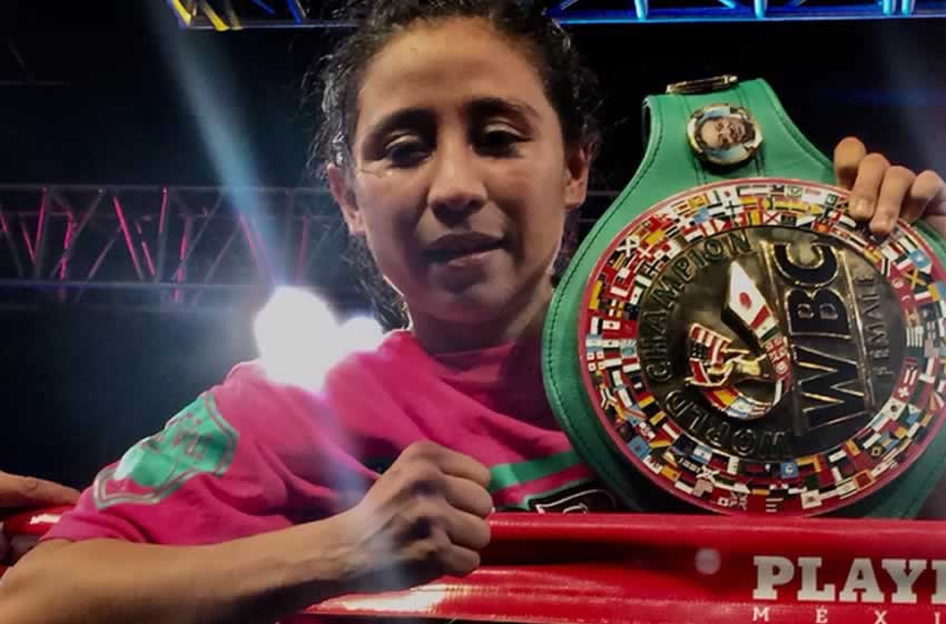 Niña Gómez intentará mantener su fajín verde y oro.
