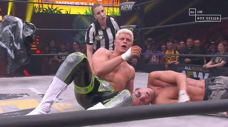 Cody buscará revancha en el evento All Out de AEW.