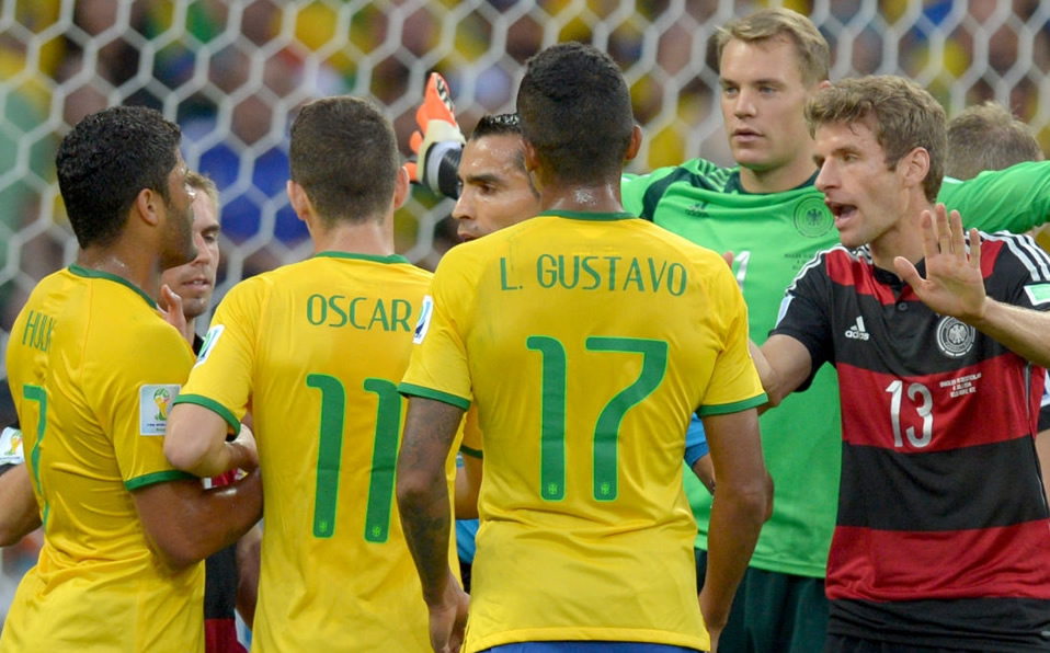 A cinco años del histórico 7-1 que también se dio en una Semifinal pitada por Chiquimarco. (Foto: FIFA)