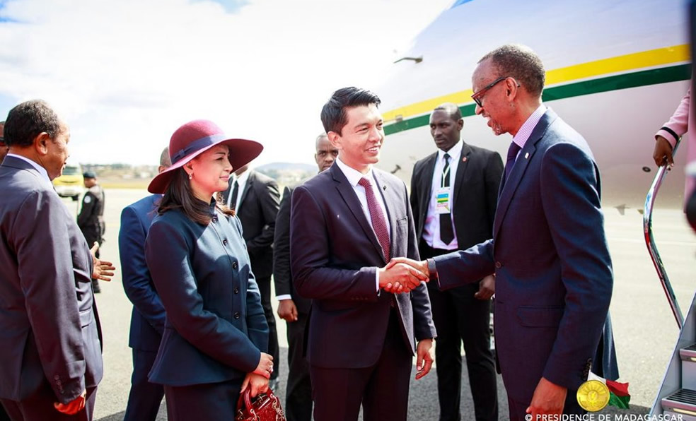 Andry Rajoelina no irá solo a Egipto. (@SE_Rajoelina)