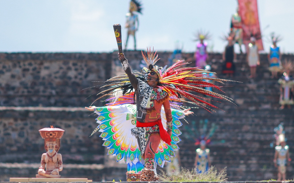 Inicia la fiesta de los Juegos Panamericanos con el encendido del Fuego Nuevo. (Foto: Imago7)