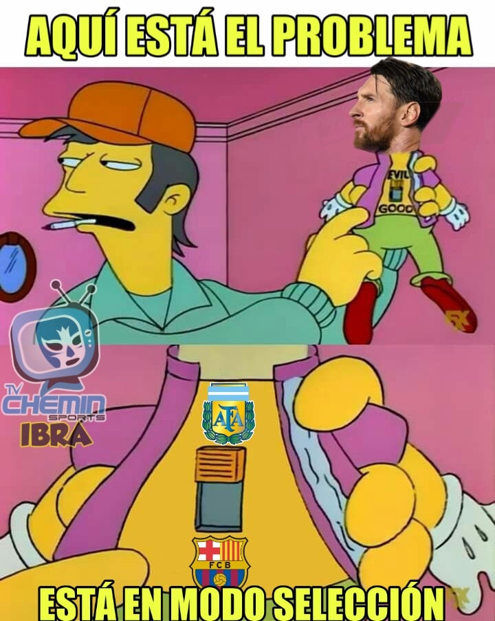 Los memes del Brasil 2-0 Argentina de la Copa América con Messi como protagonista.