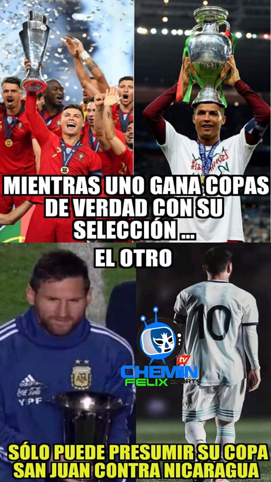 Los memes del Brasil 2-0 Argentina de la Copa América con Messi como protagonista.