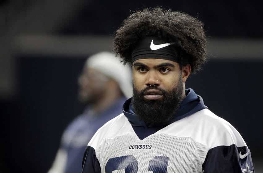 Ezekiel  Elliott estuvo en el ojo del huracán por un altercado en Las Vegas. Foto: AP