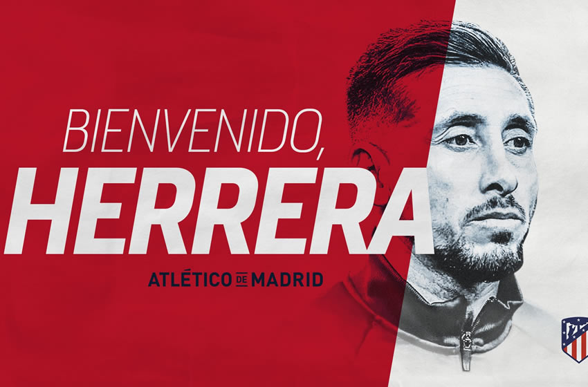 Héctor Herrera es nuevo jugador del Atlético de Madrid.