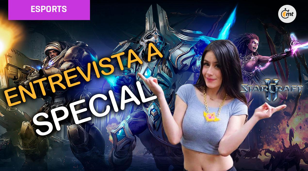 ¡Pro player de Starcraft 2 cuenta sus trucos a Montserrat Arrieta!