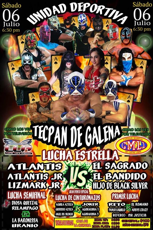 Carteleras de lucha libre del 4 al 10 de julioCarteleras de lucha libre del 4 al 10 de julio