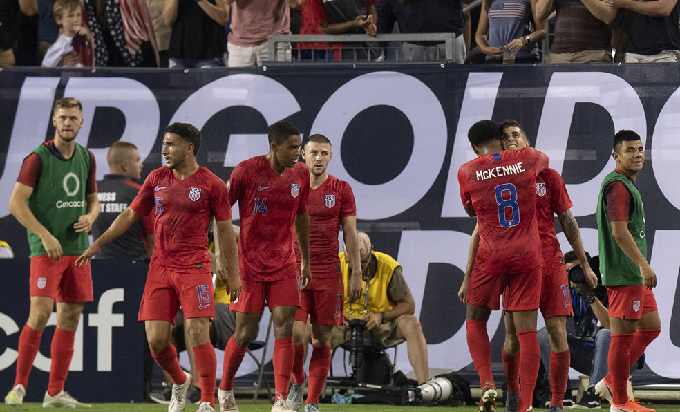 Pulisic fue la figura de Estados Unidos. (Foto: AFP)