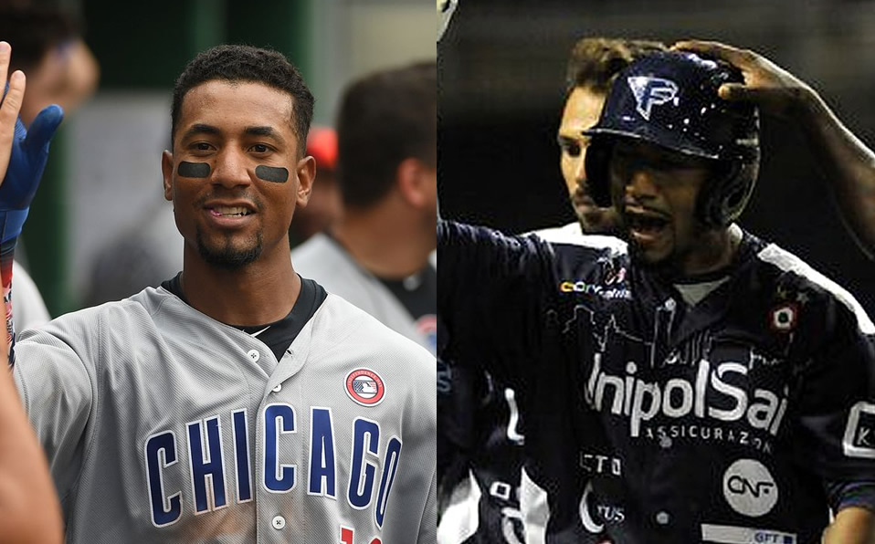 Robel García jugó en Italia y pegó su primer HR en MLB