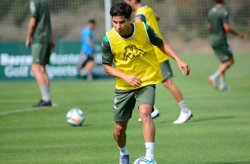 Lainez ya trabaja con su equipo de cara a la siguiente campaña.  (Betis)