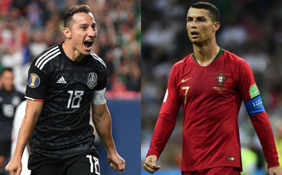Andrés Guardado iguala a Cristiano Ronaldo con 93 victorias en Selección.