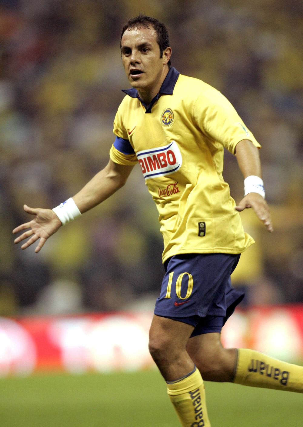 Cuauhtémoc Blanco, campeón con los azulcremas en 2005, es el último ídolo y gran 10 de Coapa.