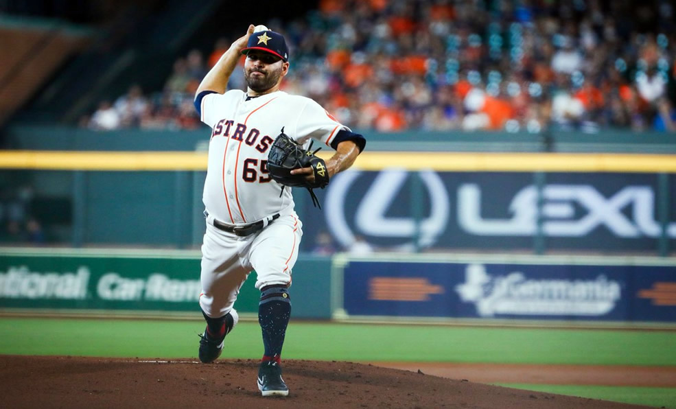En sus dos salidas en Grandes Ligas, el mexicano tiene efectividad de 10.50. (Foto: @MLB_Mexico)