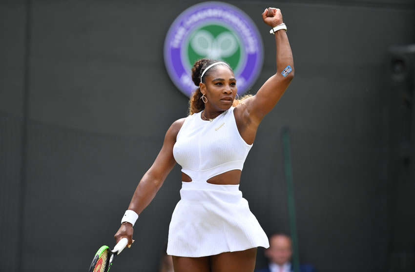 Serena buscará en Wimbledon obtener su título 24 de un Grand Slam. (AFP)