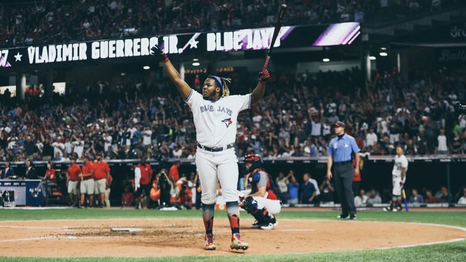 Vladimir Guerrero Jr. dejó un enorme récord en el la competencia. (Foto: MLB)