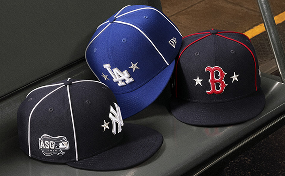 La gorra de los Yankees, Dodgers y Red Sox para el All Star Game del 2019