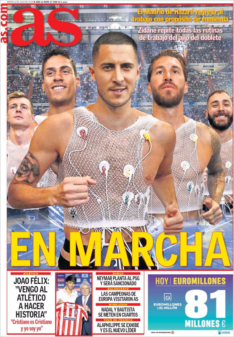 Las mejores portadas del mundo de los deportes.