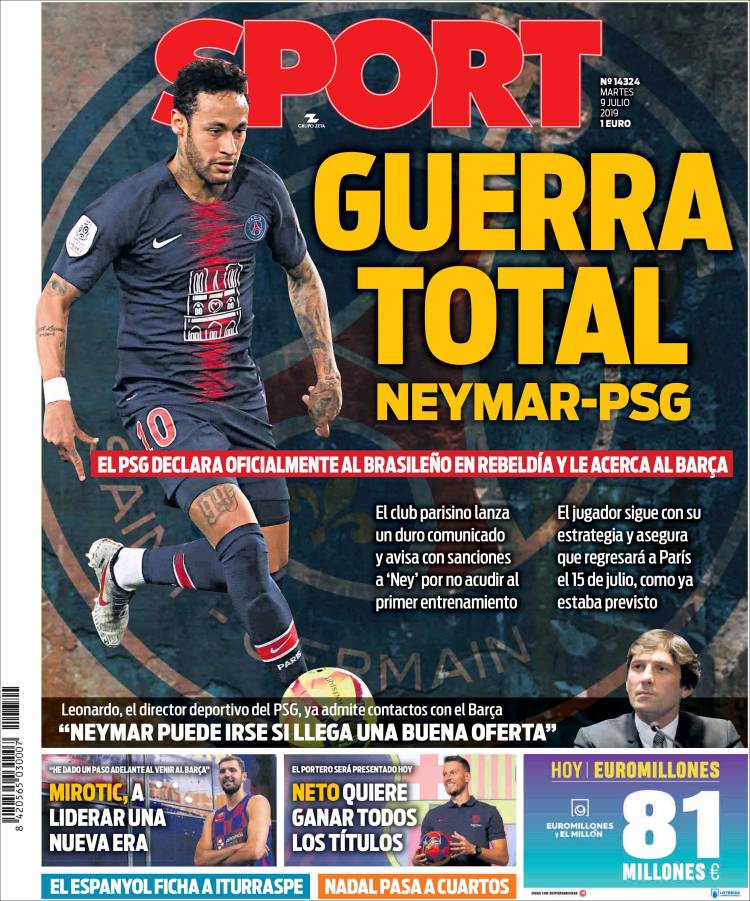 Las mejores portadas del mundo de los deportes.