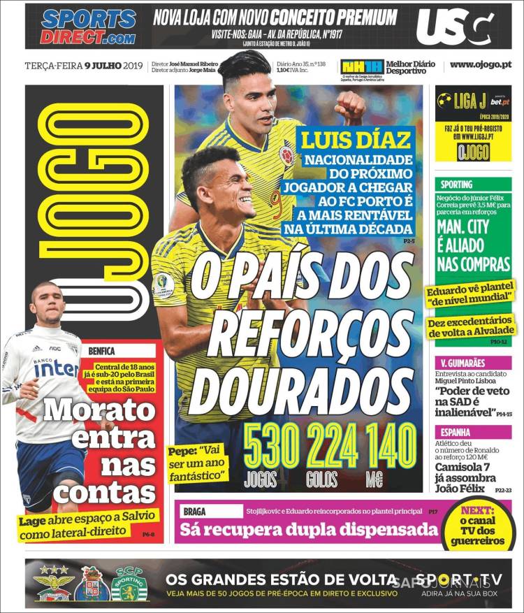 Las mejores portadas del mundo de los deportes.