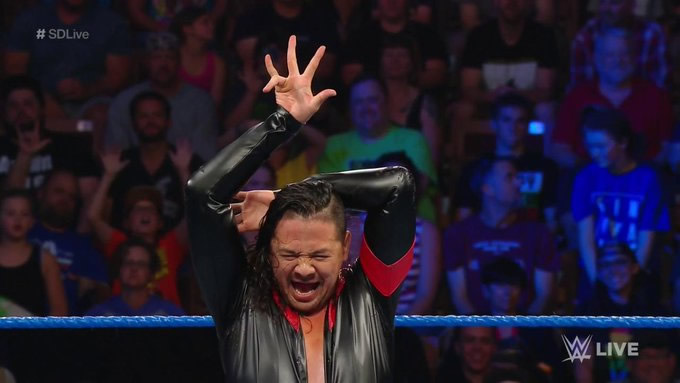 Nakamura venció a Finn Bálor de forma limpia. (Foto: WWE)