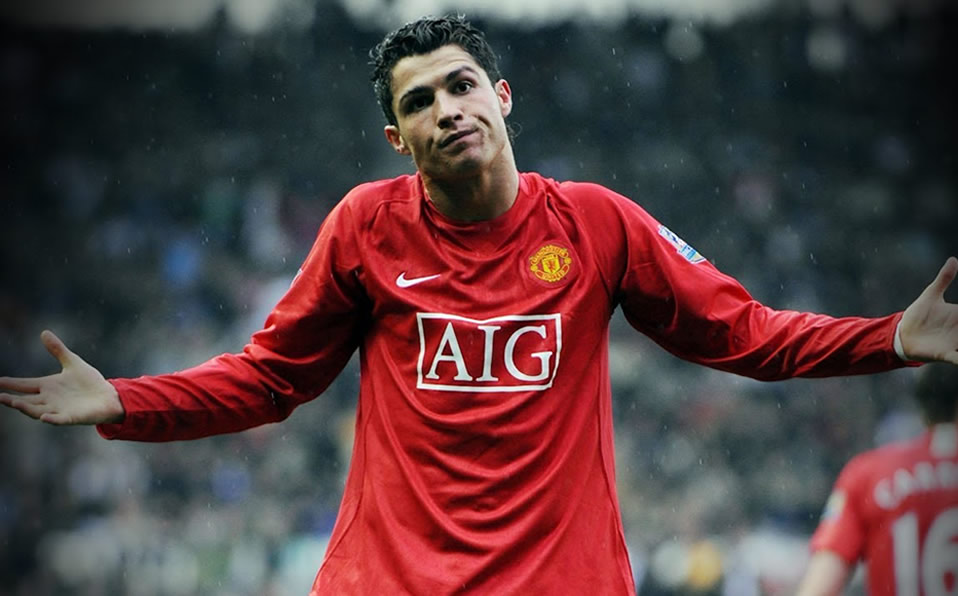El portugués se formó en el Manchester United, siendo un diamante en bruto para Sir Alex Ferguson.