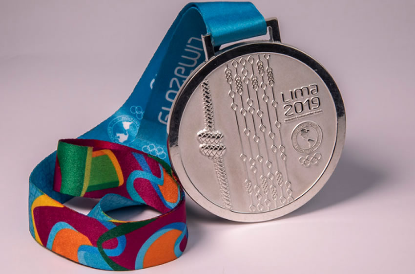 En las medallas panamericanas de Oro están talladas las imágenes de la piedra de los 12 ángulos de Cusco.