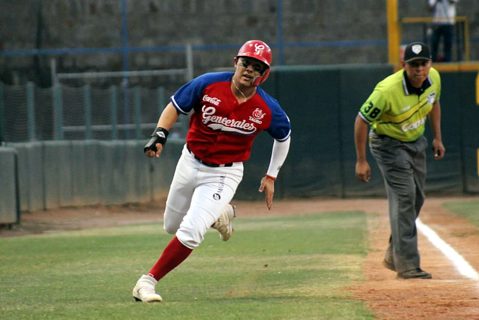 Moisés Gutiérrez batea el ciclo con los Generales de Durango