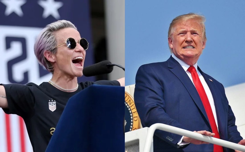 Megan Rapinoe vencería a Trump en las elecciones presidenciales de 2020.