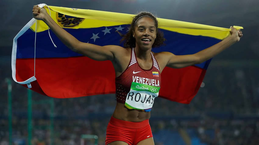 Yulimar Rojas | Venezuela: Principal rival de Caterine Ibargüen. En 2018 conquistó el título mundial.