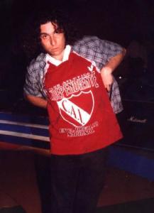 Andrés Calamaro y su pasión por Independiente.