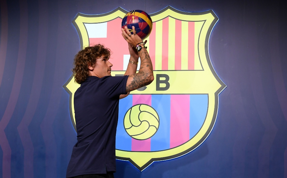 Antoine Griezmann y su otra pasión, el basketball.