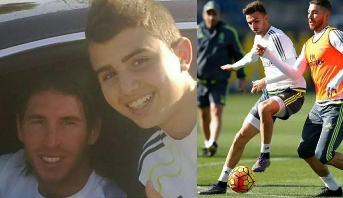 Borja Mayoral y Sergio Ramos