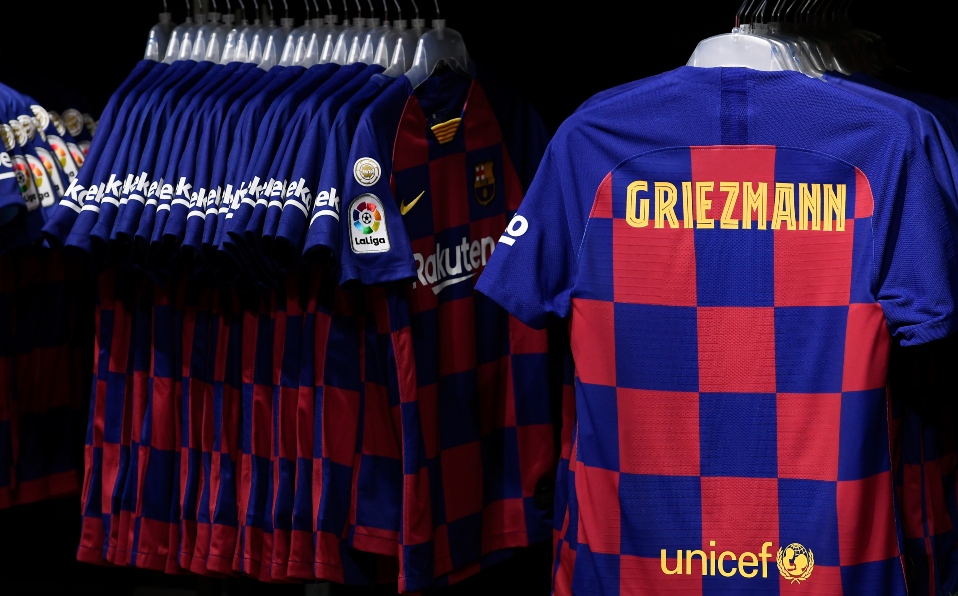 Camiseta de Antoine Griezmann.