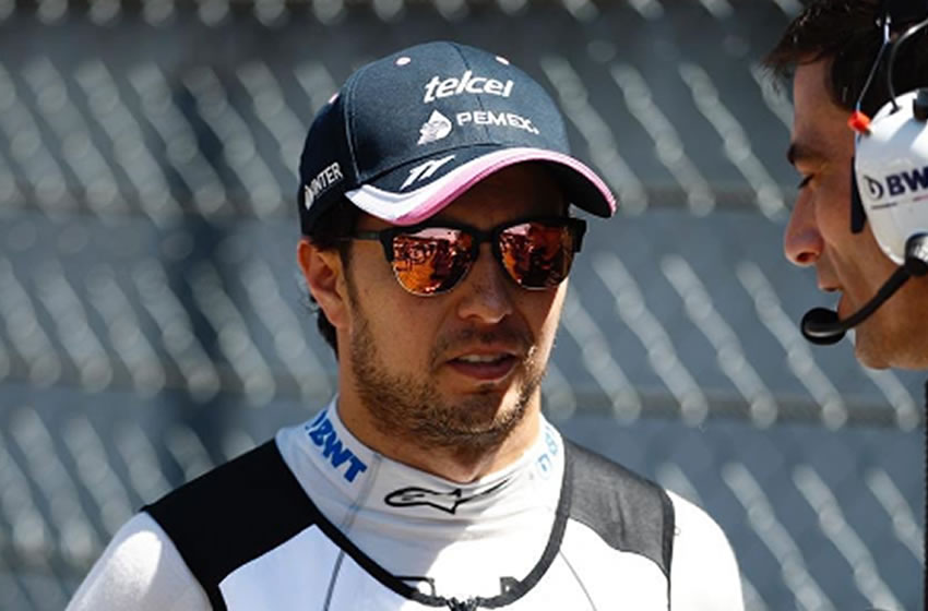 Checo confía en terminar el GP de Bretaña entre los primeros 10. (Checo)