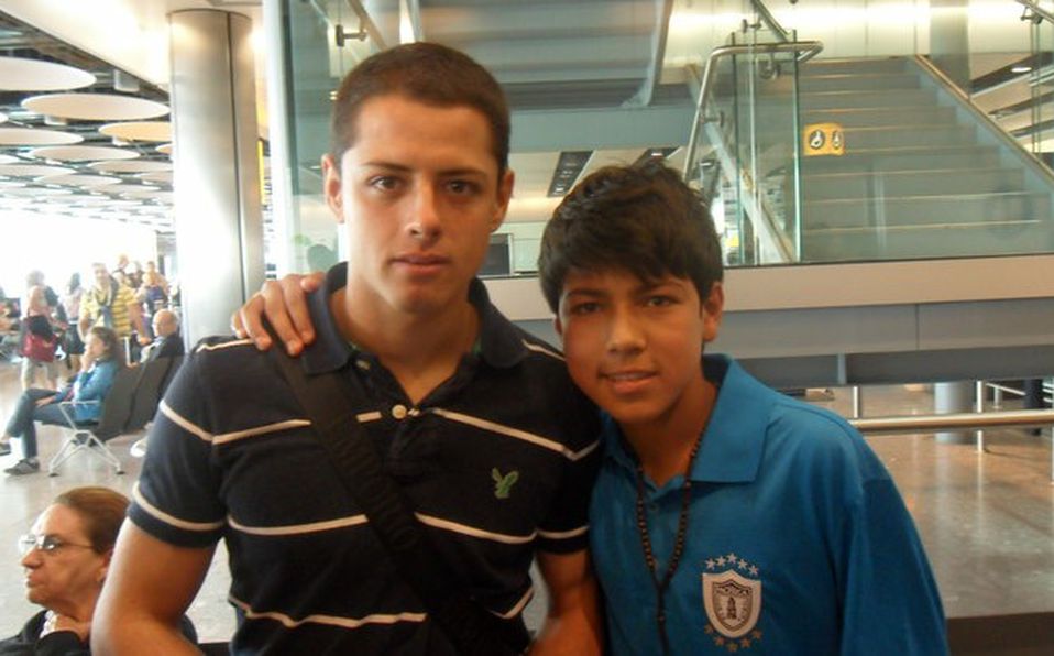 Javier ‘Chicharito’ Hernández y Erick Gutiérrez