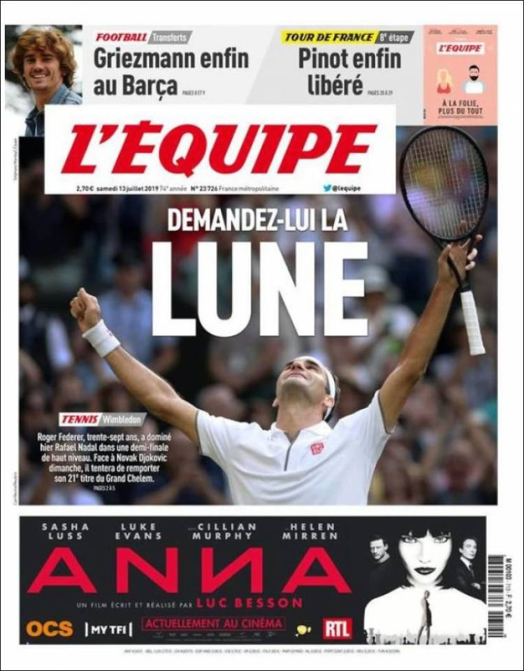 Las portadas de diarios deportivos alrededor del mundo.