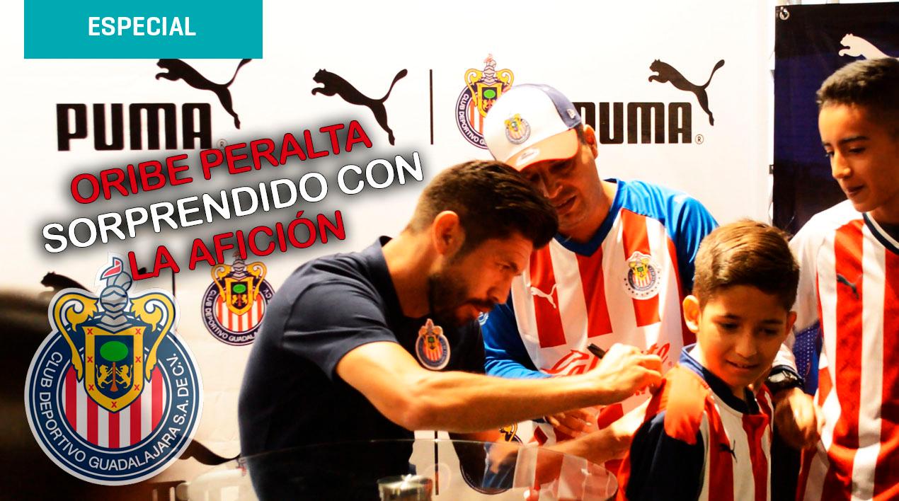 Oribe Peralta aceptó que le sorprendió el recibimiento que le ha dado la afición de Chivas
