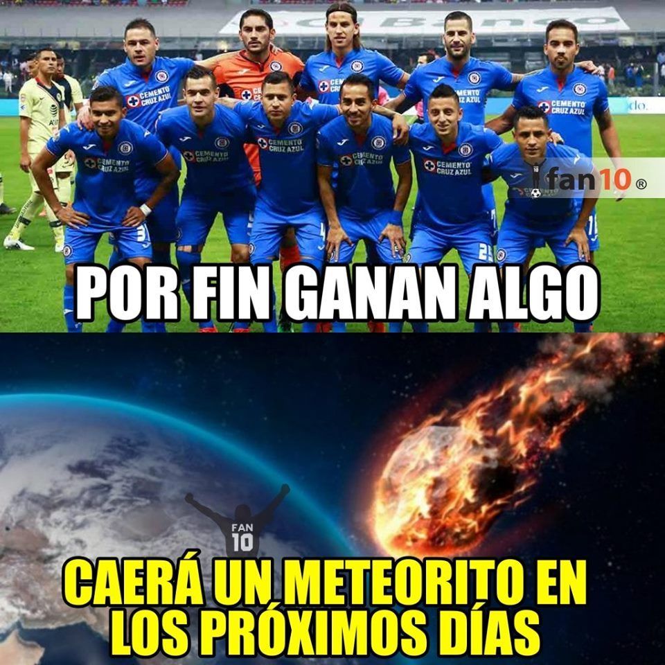 ¡Aunque usted no lo crea! Los memes celebran al Cruz Azul por ser Campeón de la Supercopa MX.