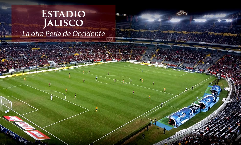 Estadio Jalisco, casa de los Rojinegros del Atlas y los Leones Negros de la UdeG.