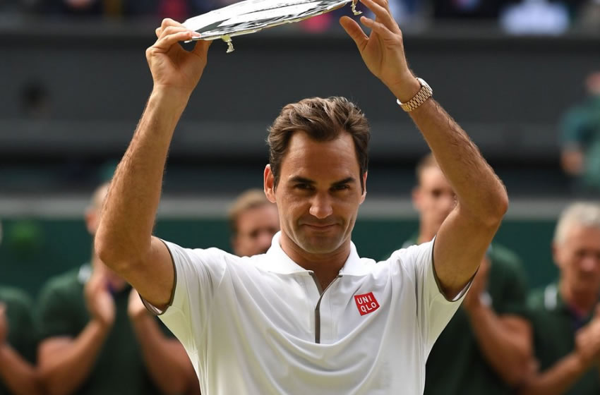 Federer dejó escapara su noveno título en Wimbledon. (AFP)