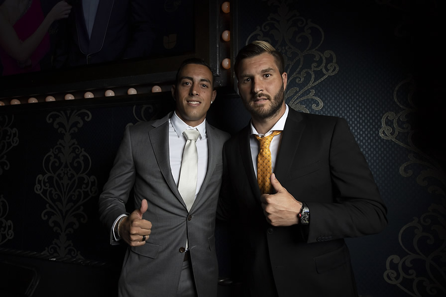 Rogelio Funes Mori y André-Pierre Gignac. (Foto: Imago 7)