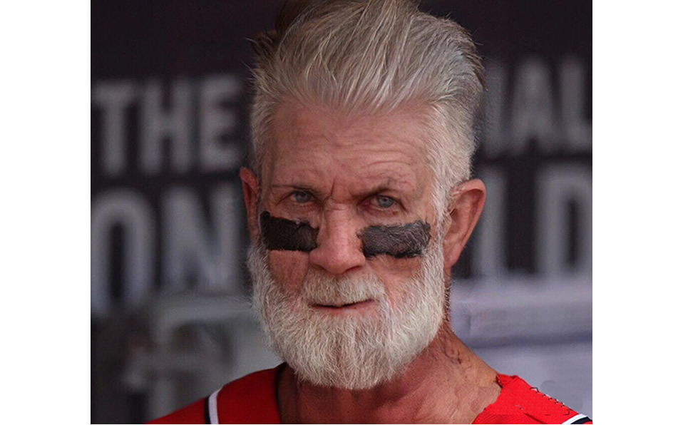 Así se ve de viejito Bryce Harper