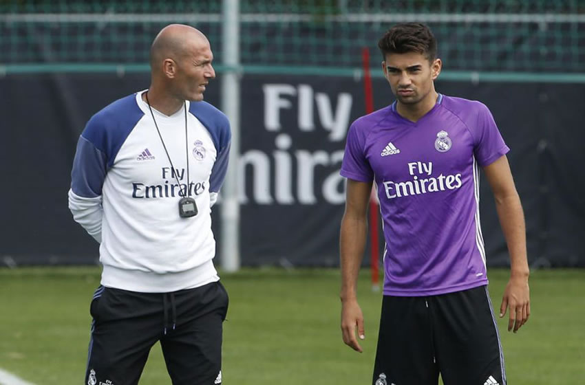 Enzo se formó en la cantera del conjunto merengue hasta 2017.